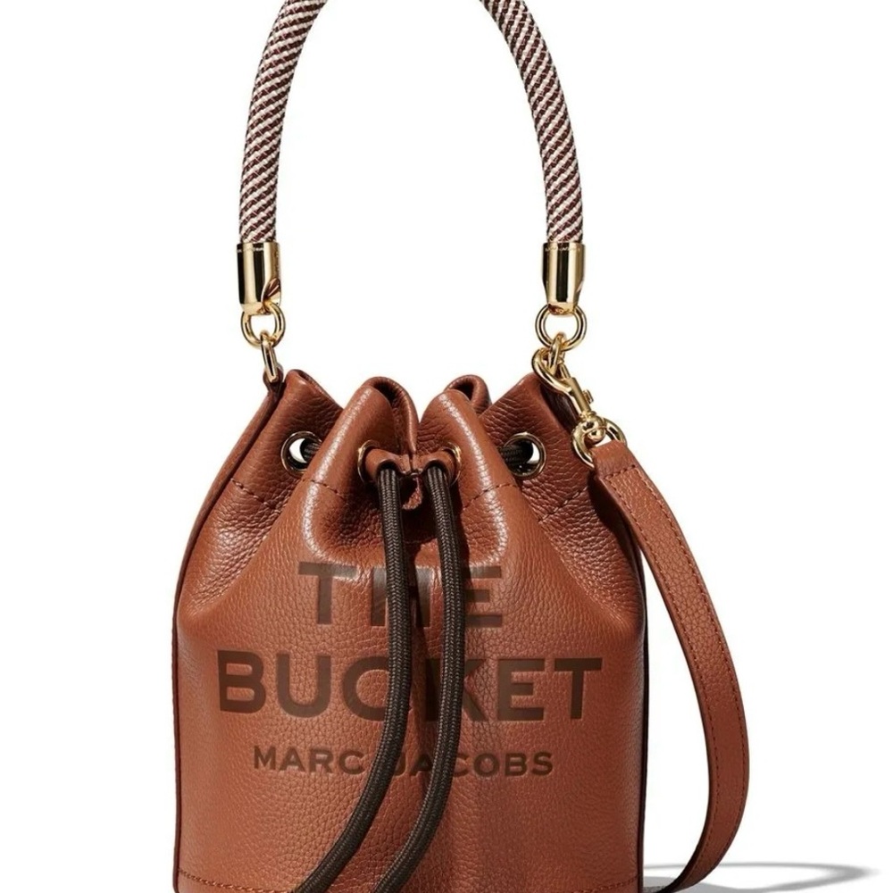 Marc Jacobs Tan Bucket Shoulder Bag